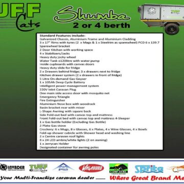 2025  Tuff Cats Shumba Caravan (Off-Road)