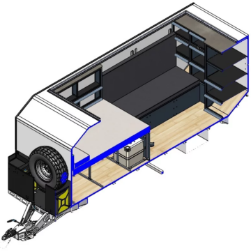 Stealth Overlander OVL 574 Bunk