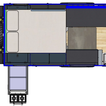 Stealth Overlander OVL 574 Bunk