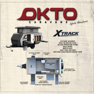 Okto Xtrack 3-Berth Off-Road Caravan