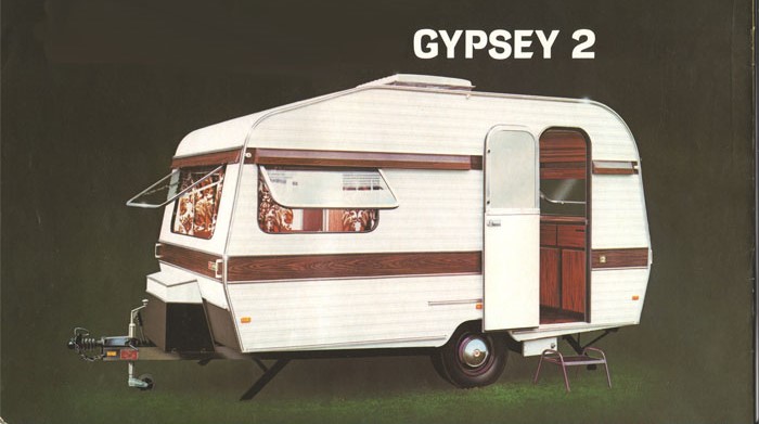1975 Gypsey 2 caravan