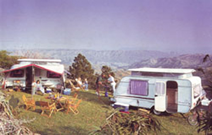 1995 – 1996 Sprite caravan