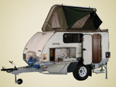 2010 – 2012 Jurgens Xcape caravan 4×4 trailer