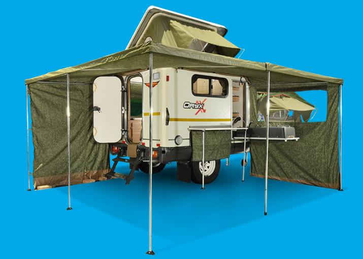 2012 Jurgens Safari Oyrx caravan 4×4 trailer