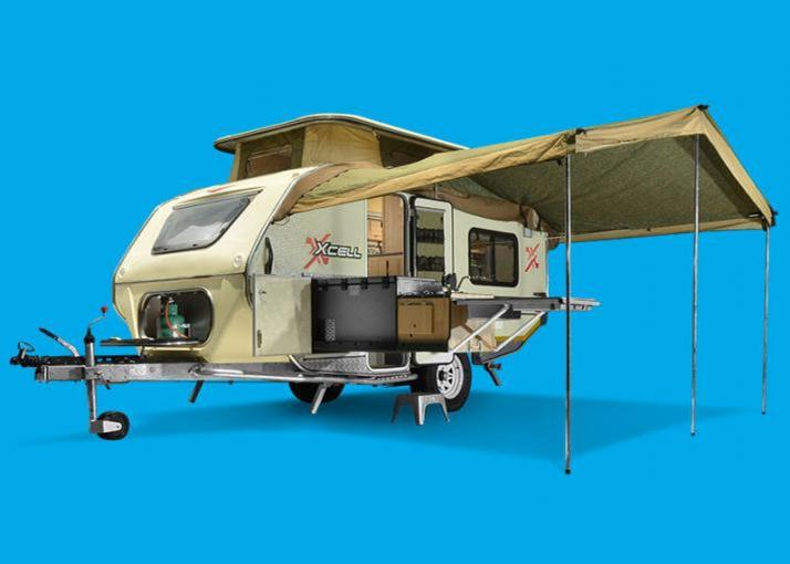 2012 Jurgens Safari Xcell caravan 4×4 trailer