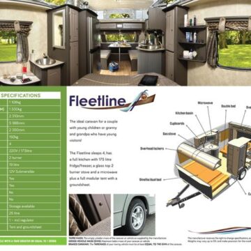2013 – 2016 Jurgens Fleetline caravan
