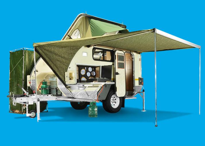 2013 – 2016 Jurgens Safari Xcape caravan 4×4 trailer