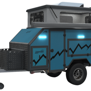 Armadillo XTR312 2 berth caravan