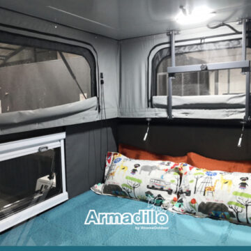 Armadillo XTR312 2 berth caravan