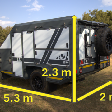 BERG CX3 Off-Road Caravan
