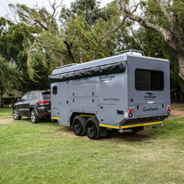 Bush Lapa Gravelroader caravan 4×4 trailer