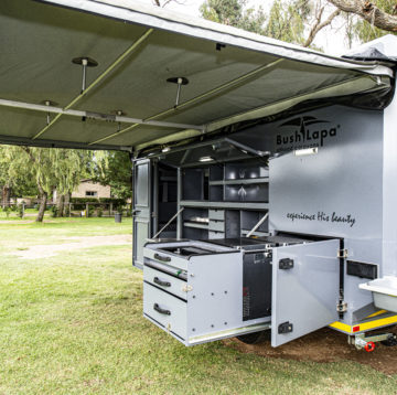 Bush Lapa Gravelroader caravan 4×4 trailer