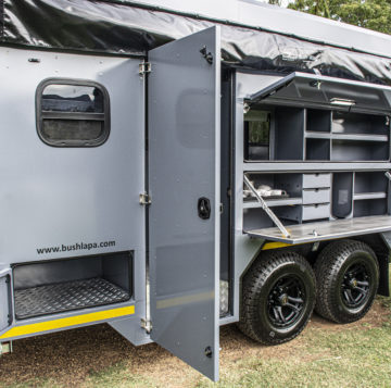 Bush Lapa Gravelroader caravan 4×4 trailer