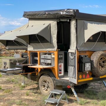 Invader Duo X off-road trailer