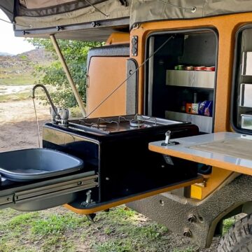 Invader Duo X off-road trailer