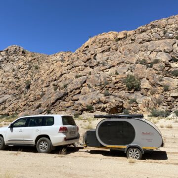 Naledi Campers Teardrop B licensed Caravan