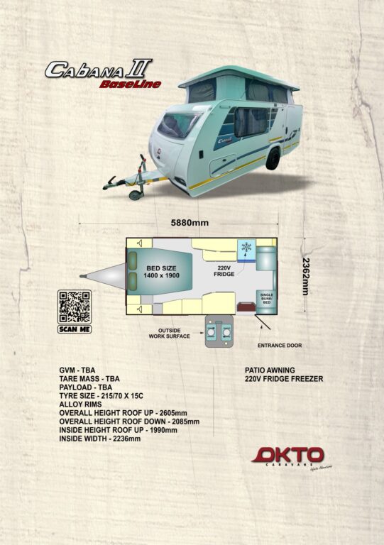Okto Cabana II Baseline Caravan