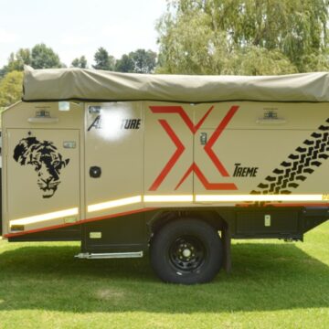African Backbone Multi-Utility Off-Road Camping Trailer