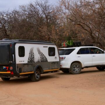 Stealth XGR extreme off-road caravan