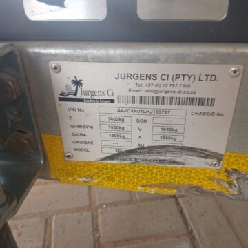 2018 Jurgens Xplorer
